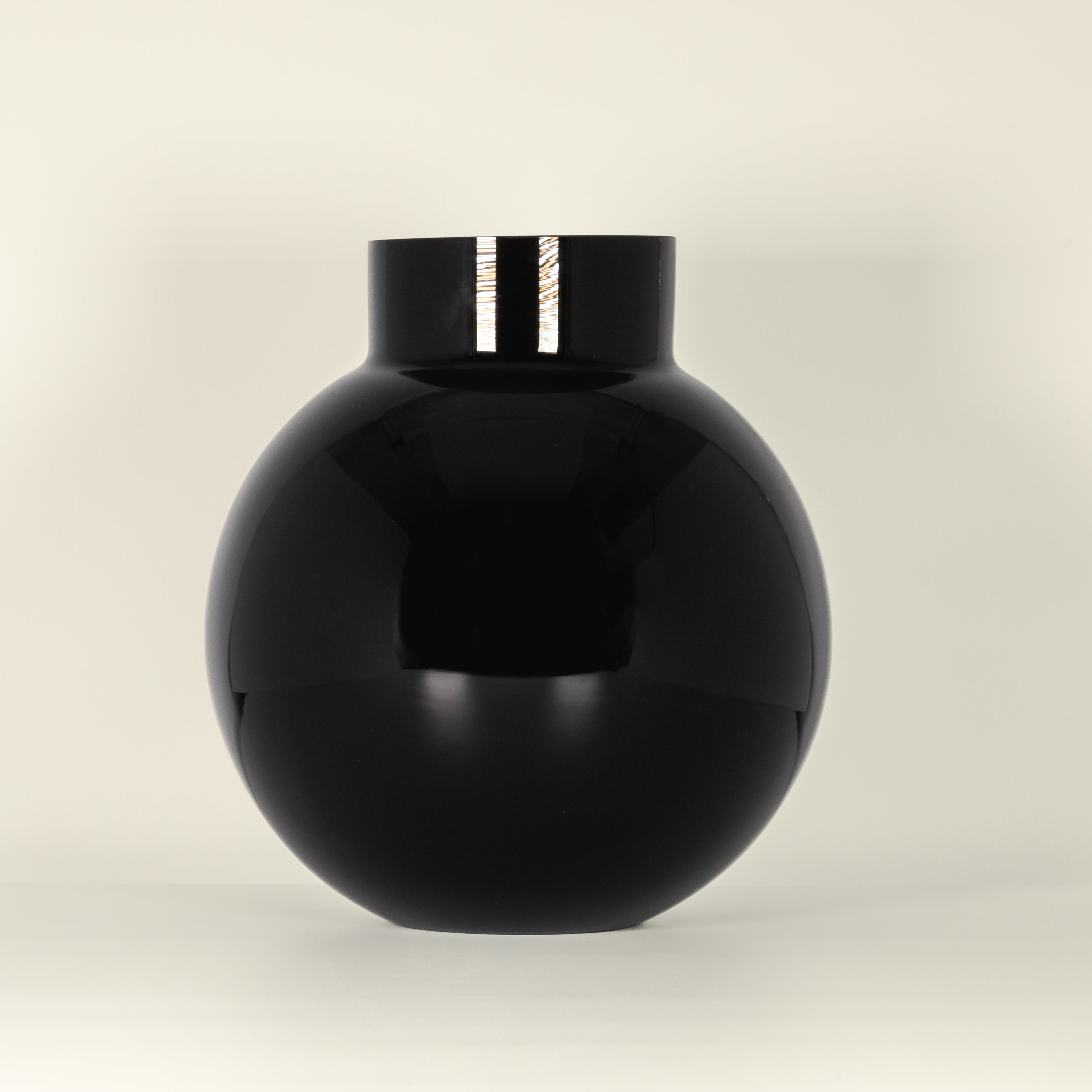 Bubblan Vase schwarz
