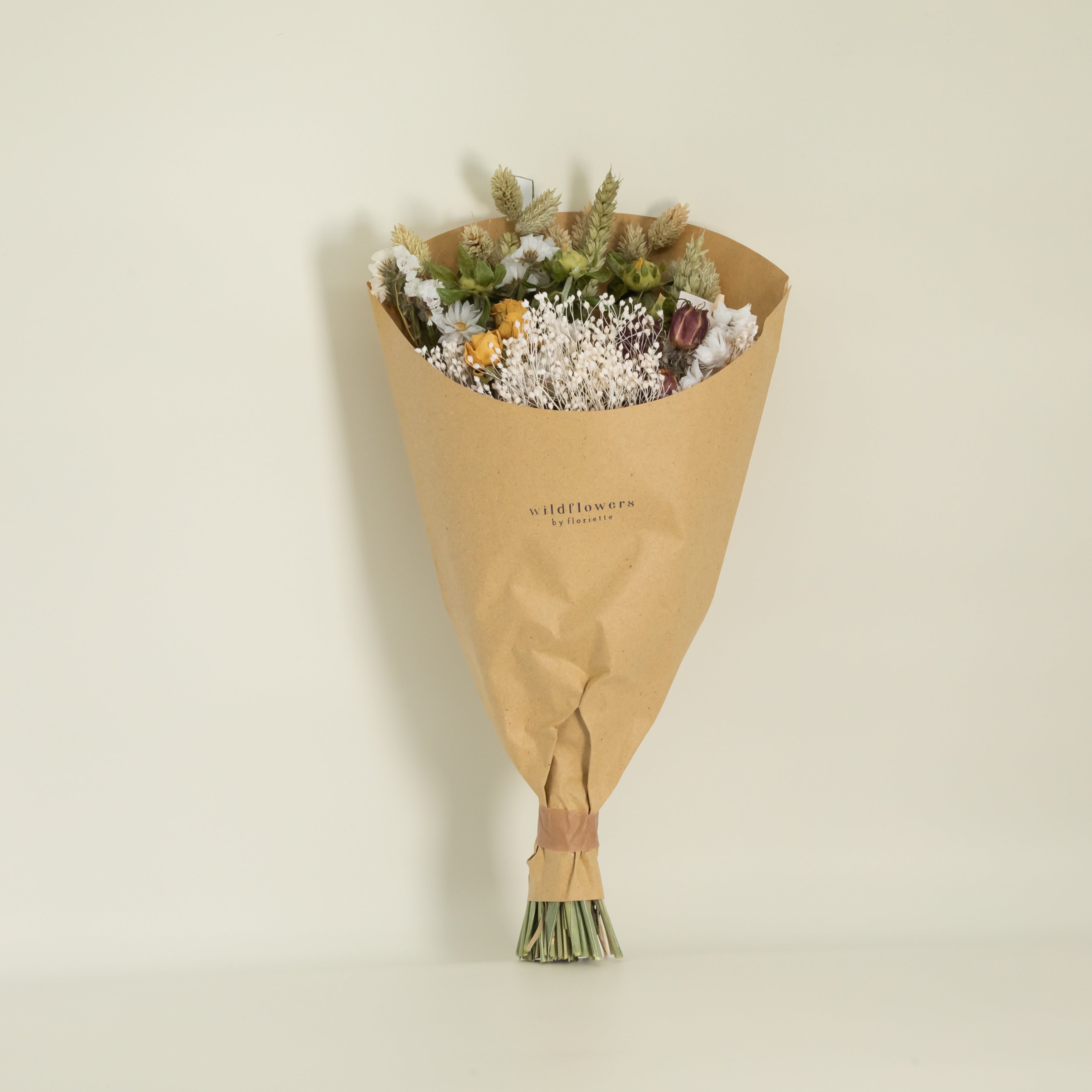 Trockenblumen Feldstrauß Natürlich