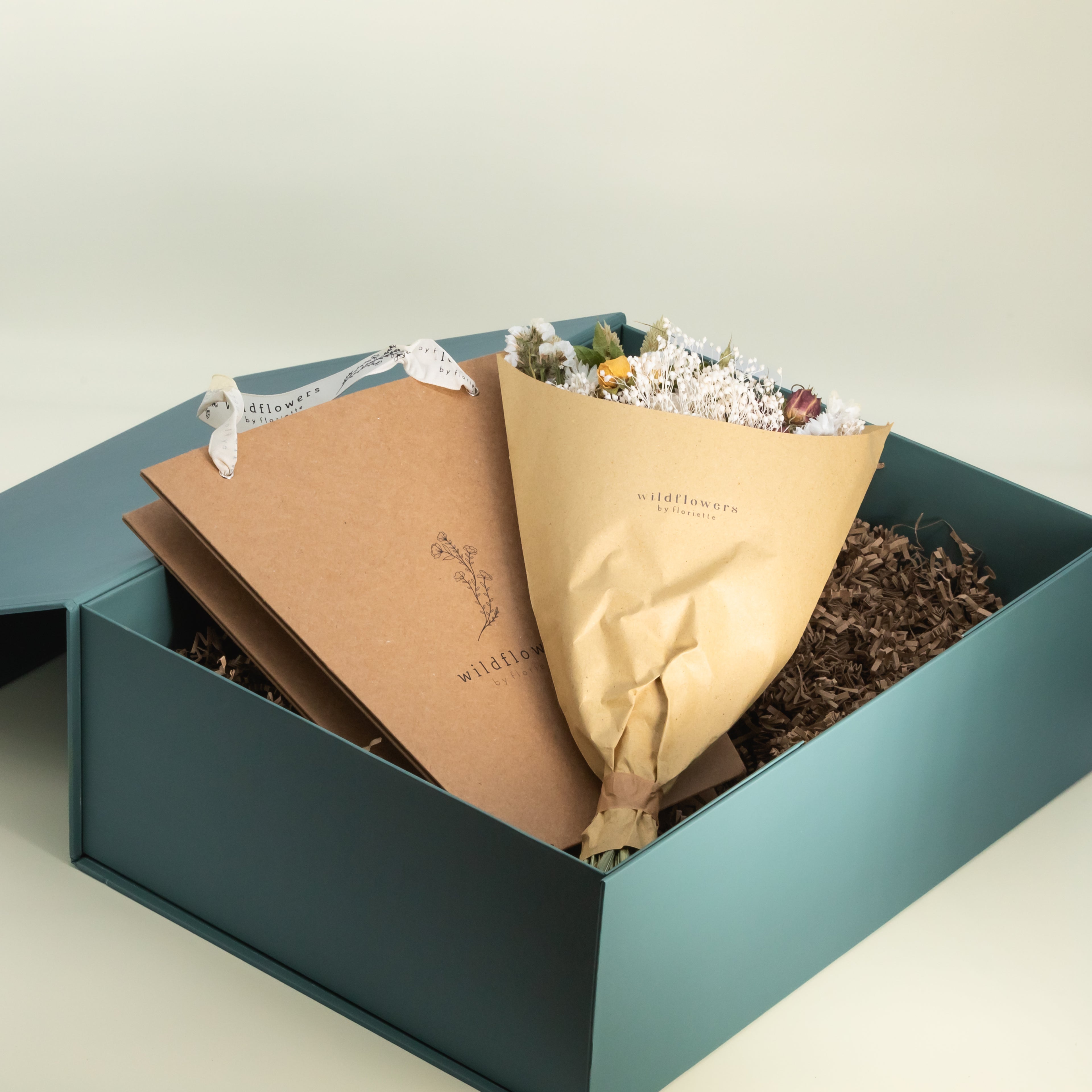 Trockenblumen Feldstrauß Natürlich