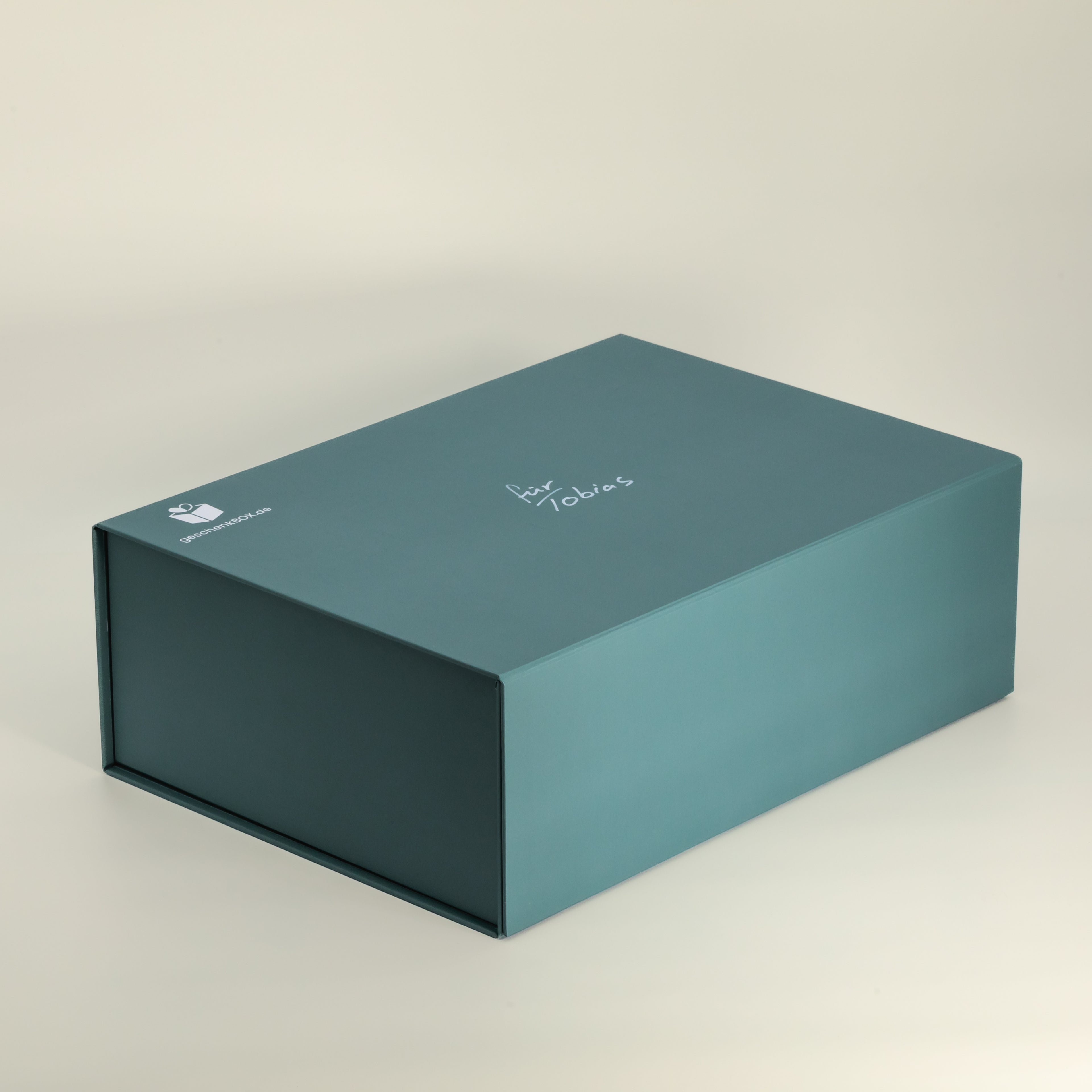 Geschenkbox heller Blumengruß