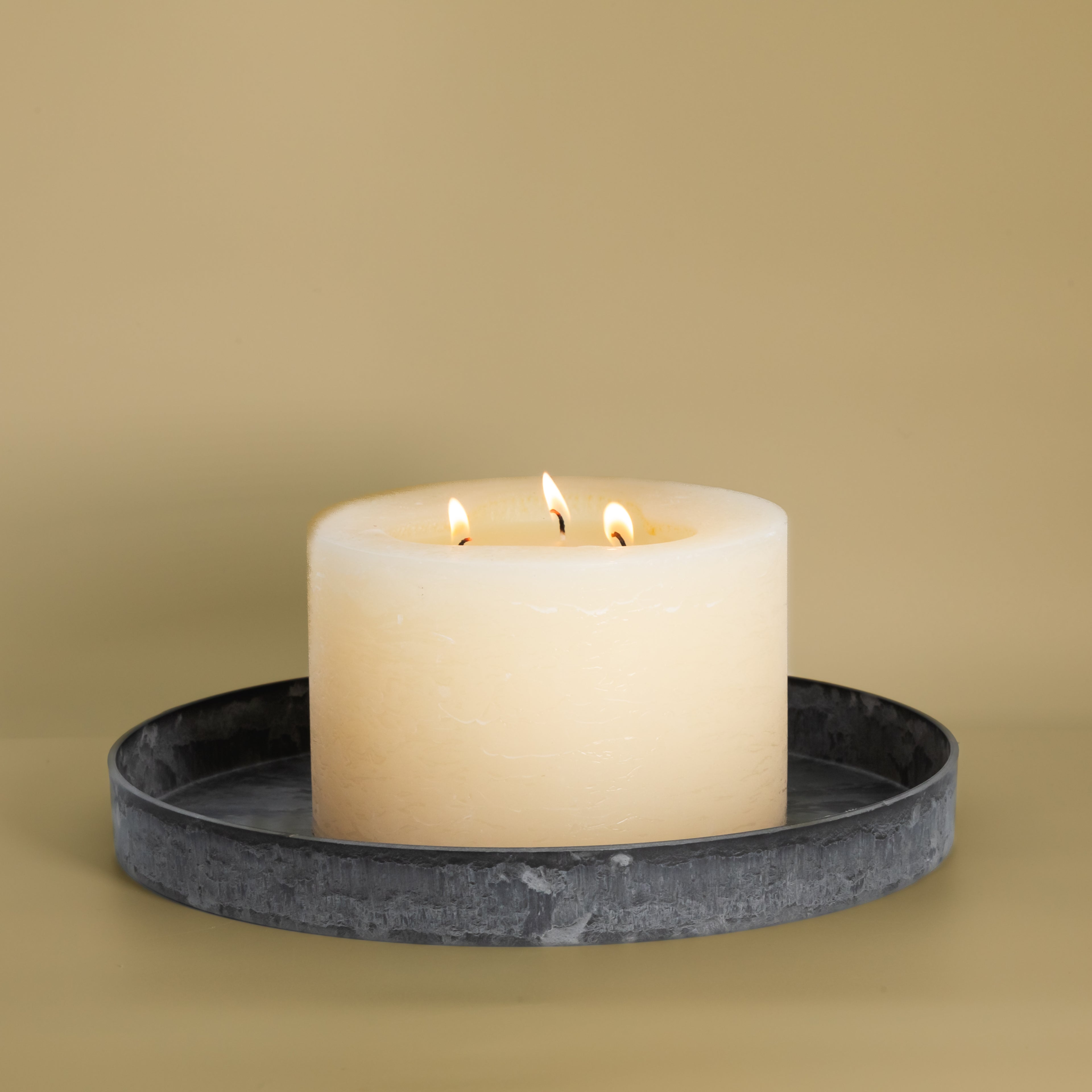 Tablett "Style" Rund 22cm marmoriert