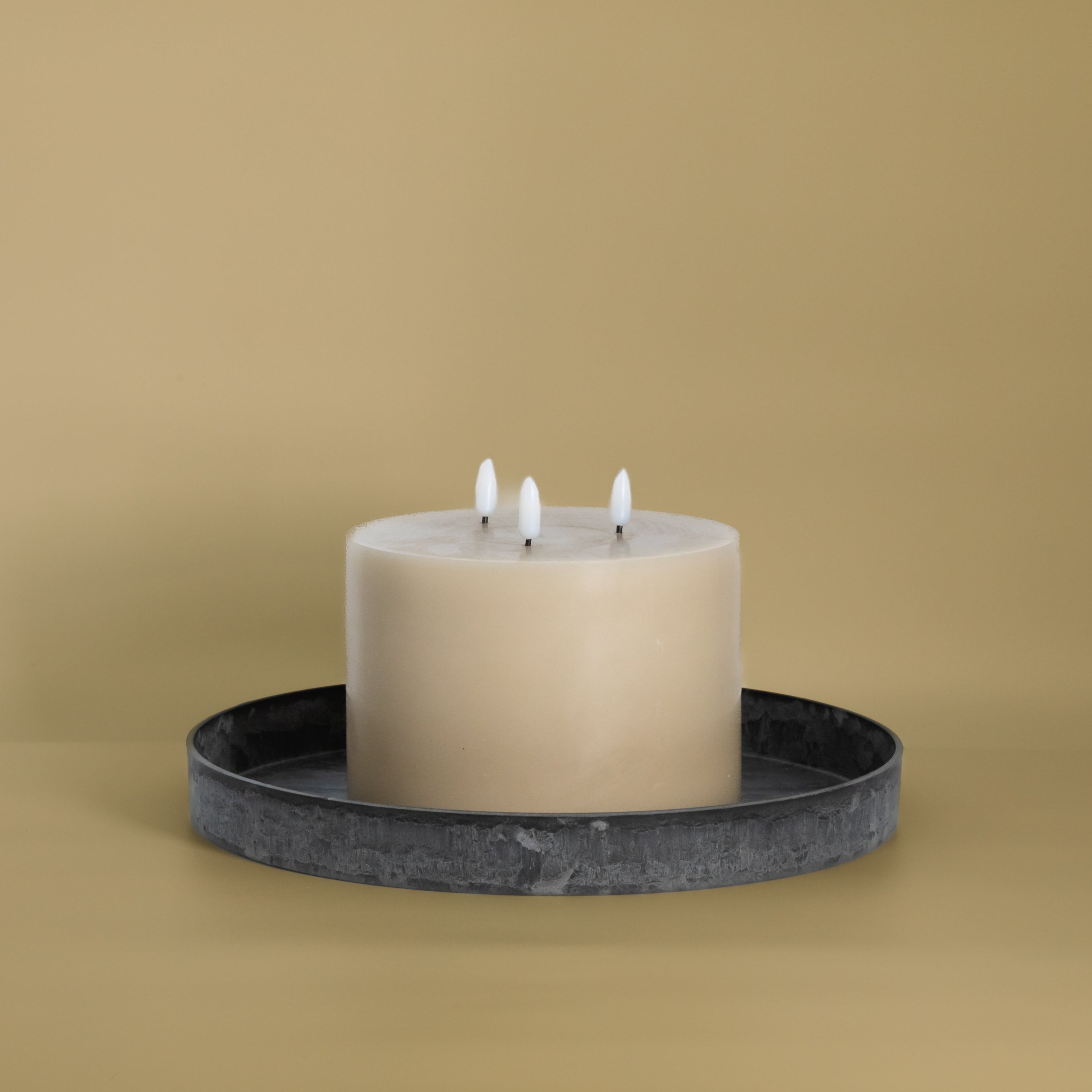 Tablett "Style" Rund 22cm marmoriert