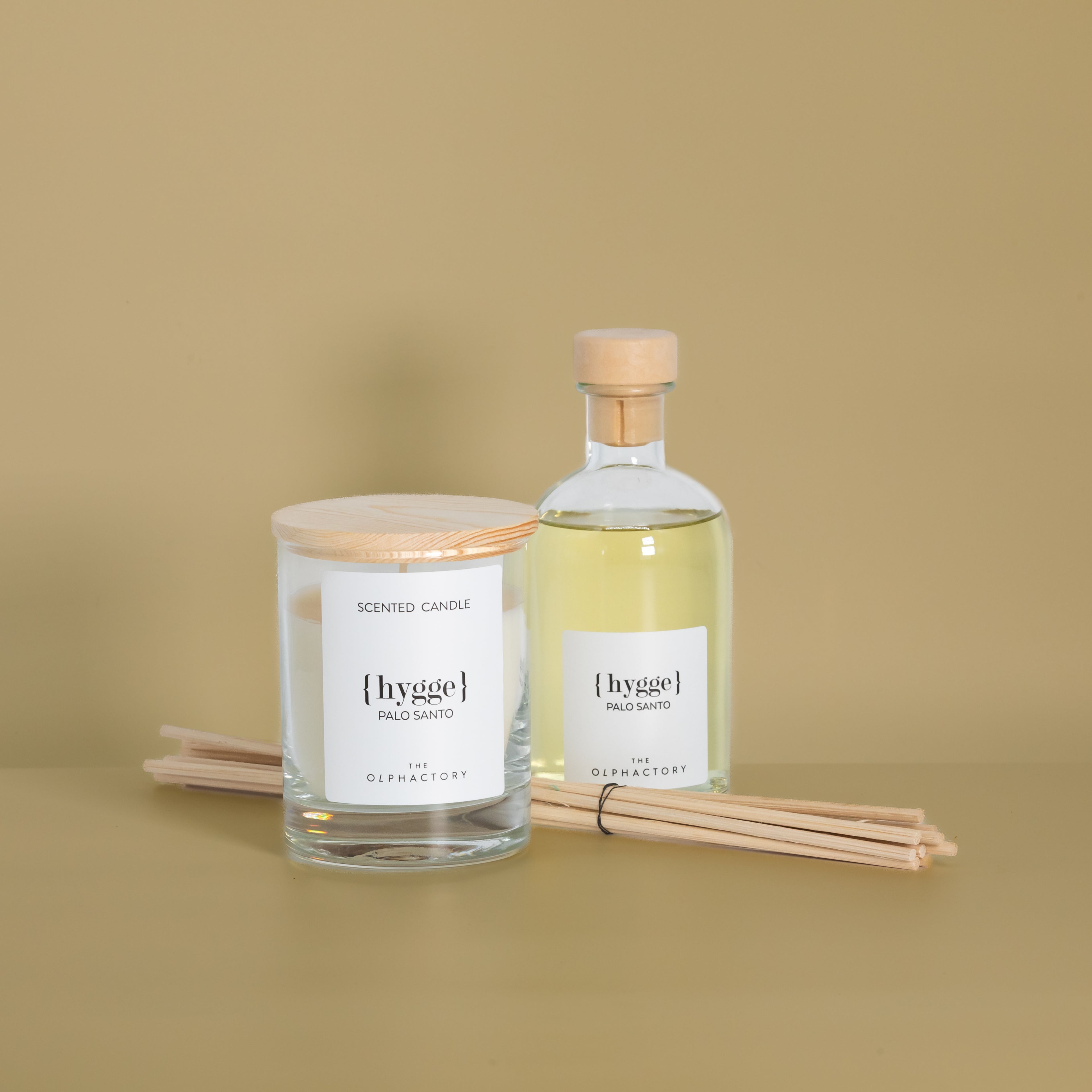 Geschenkbox hygge Ambiente Geschmack Palo Santo (Sandelholz, Palisander)