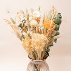 Geschenkbox oranger Blumengruß