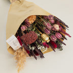 Geschenkbox roter Blumengruß